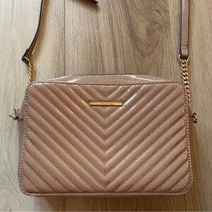 Aldo Tan Chevron Crossbody‎ Bag NWOT